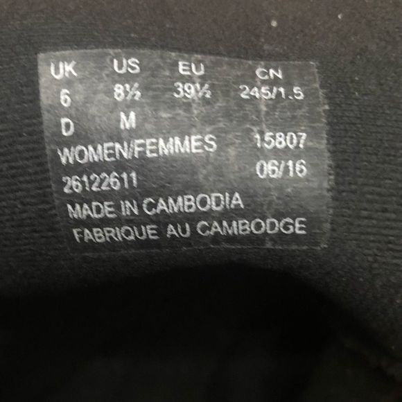 Clarks Faralyn Alpha Lace Up Hiking Suede Leather Boots - Picture 9 of 9